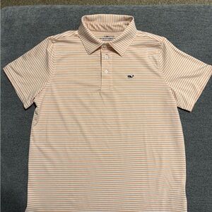 Vineyard Vines Boys On-The-Go Sankaty Stripe Polo
